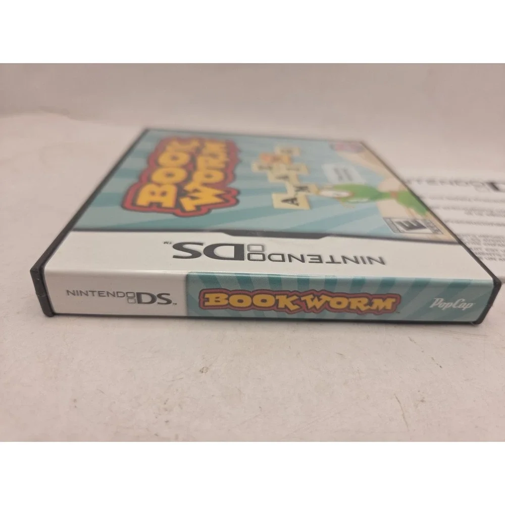 Bookworm Nintendo DS 2009 Case Only With Manuals - NO GAME CASE ONLY